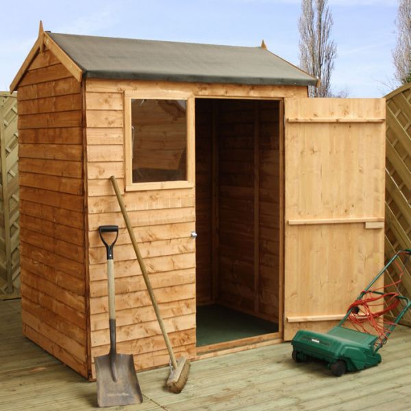 Woodworking plan for Garden Storage Wood Shed