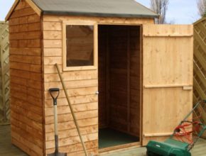 Woodworking plan for Garden Storage Wood Shed