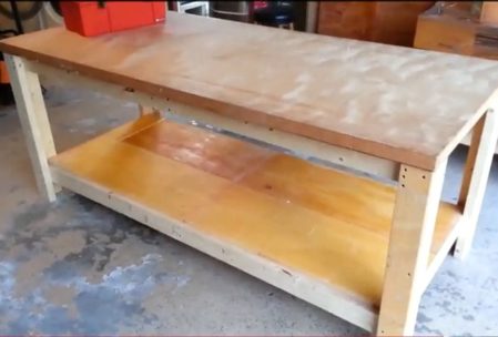 woodworking bench assembly