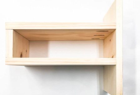 desktop organizer DIY shelf