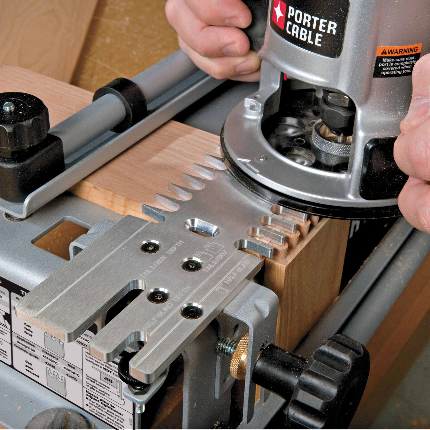 dovetail router jig