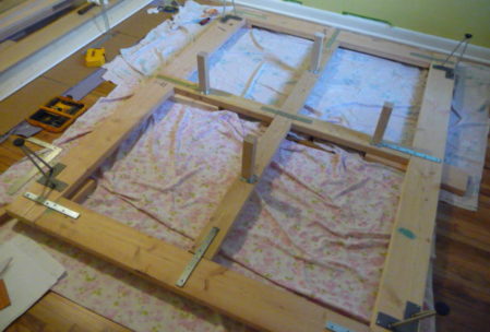 Furniture plan bed frame legs