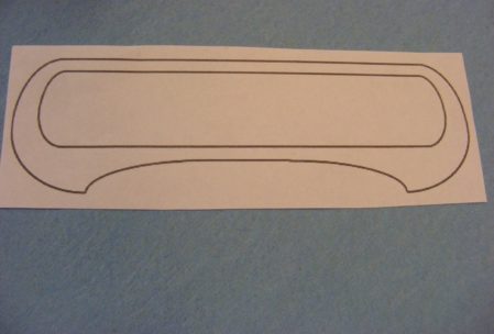 The sketch of Wooden Pen box