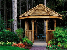 Outdoor DIY Gazebo Plan